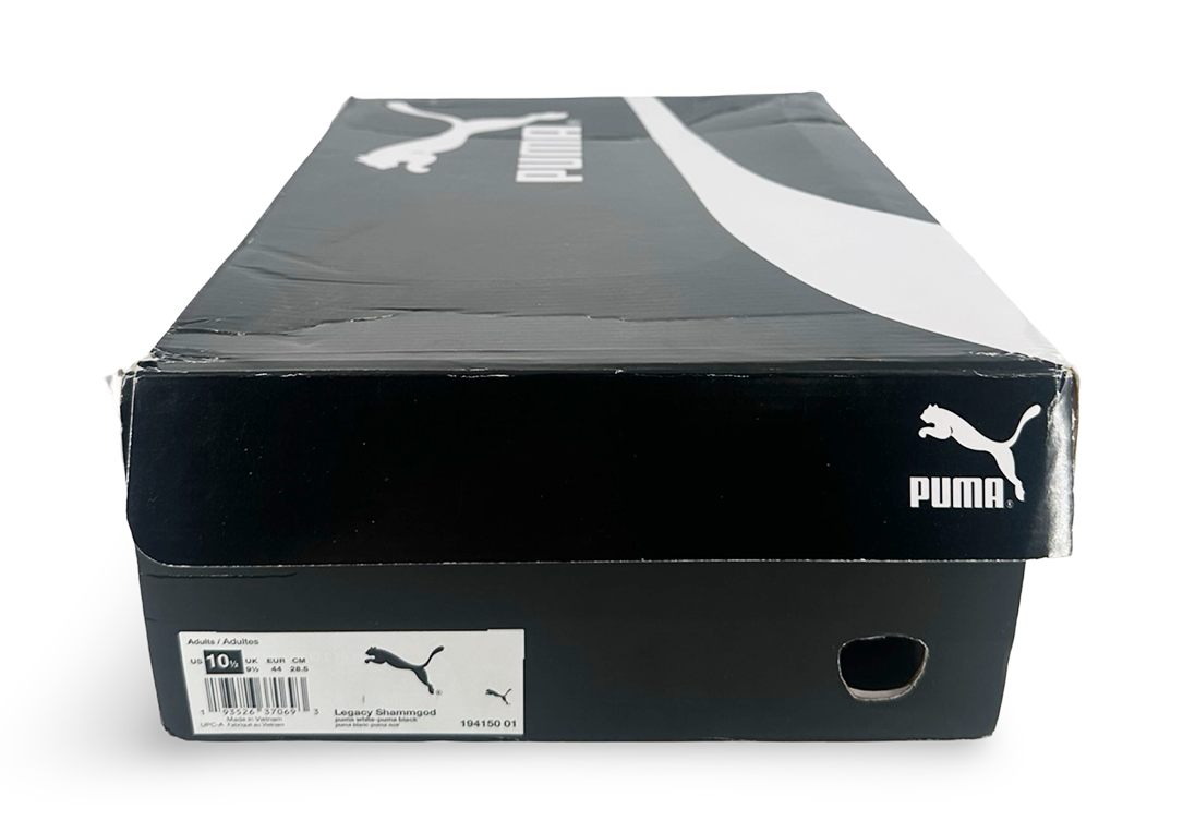 Puma Legacy White High Risk Red x God Shammgod