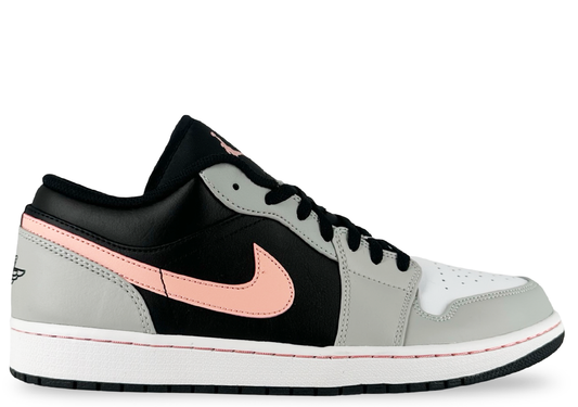 Jordan 1 Low Black Grey Pink