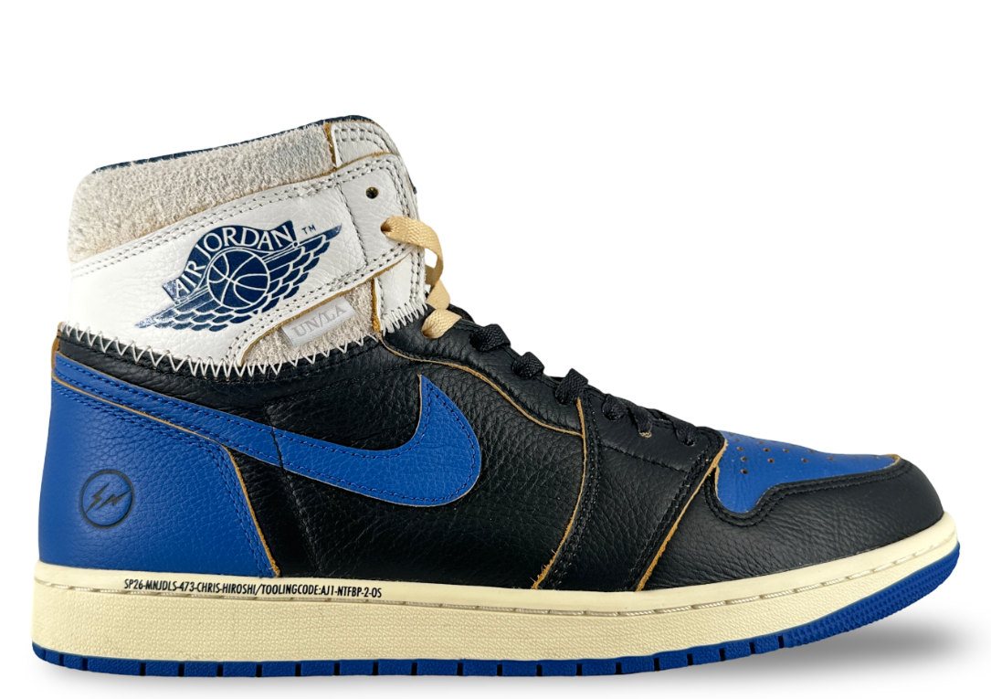 Jordan 1 Retro High OG SP Fragment x Union LA Sport Royal