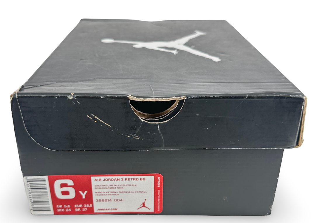 Jordan 3 Retro Wolf Grey (GS) (2014)