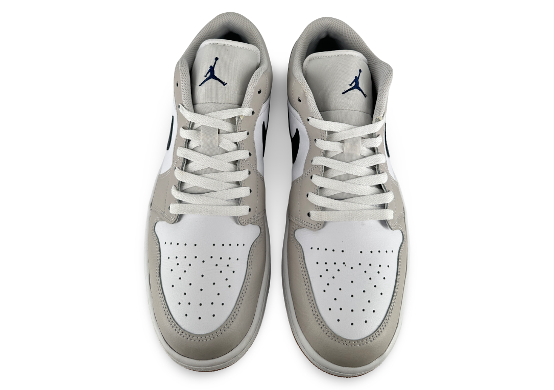 Jordan 1 Low Midnight Navy Neutral Grey
