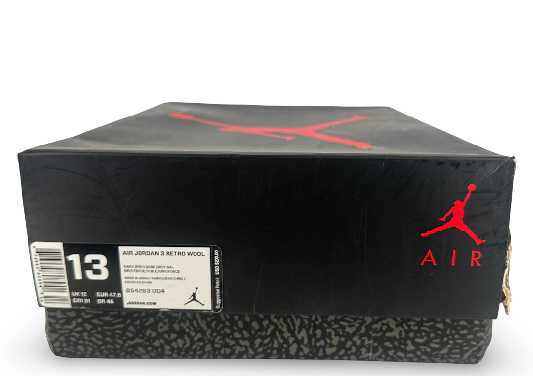 Jordan 3 Retro Wool