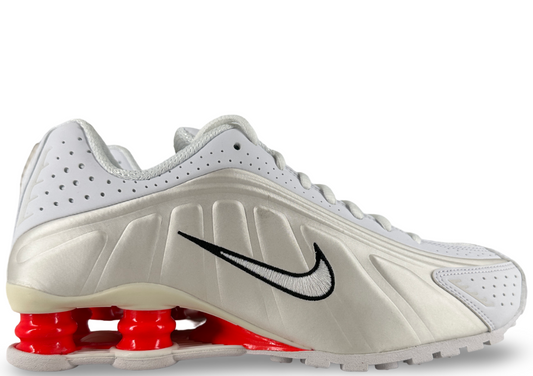 Nike Shox R4 White Phantom Picante Red (Women's)