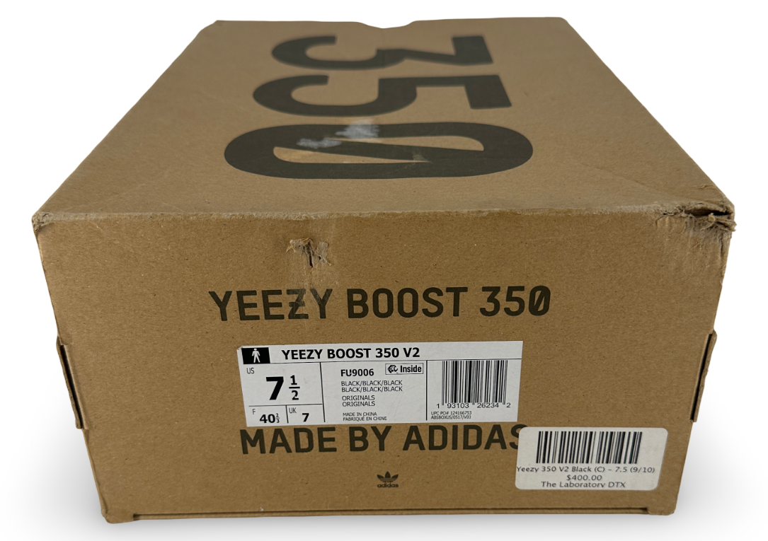 adidas Yeezy Boost 350 V2 Black (Non-Reflective)