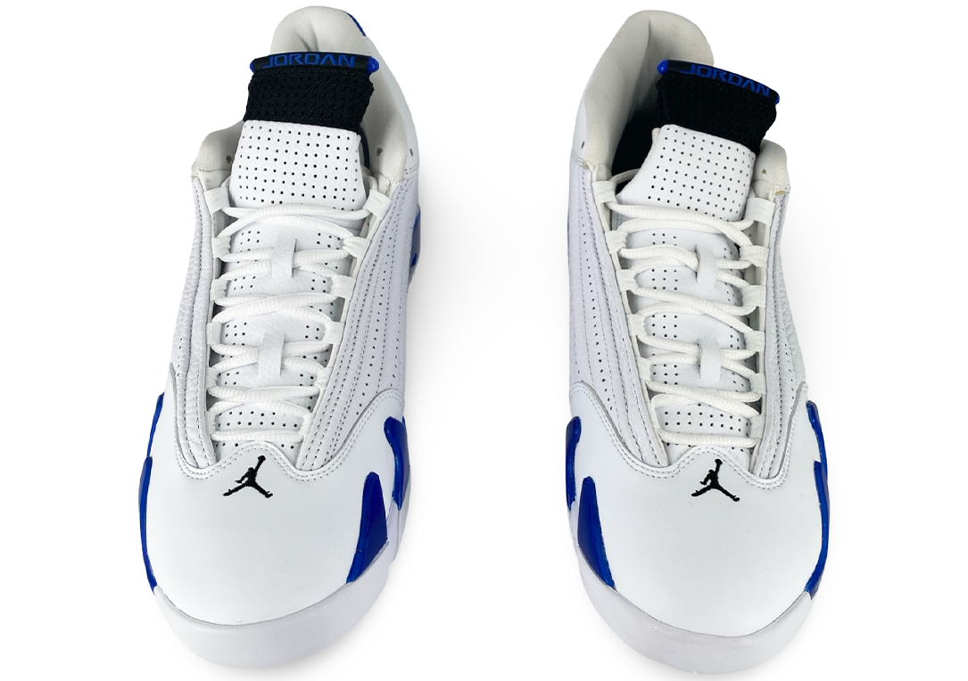Jordan 14 Retro White Hyper Royal