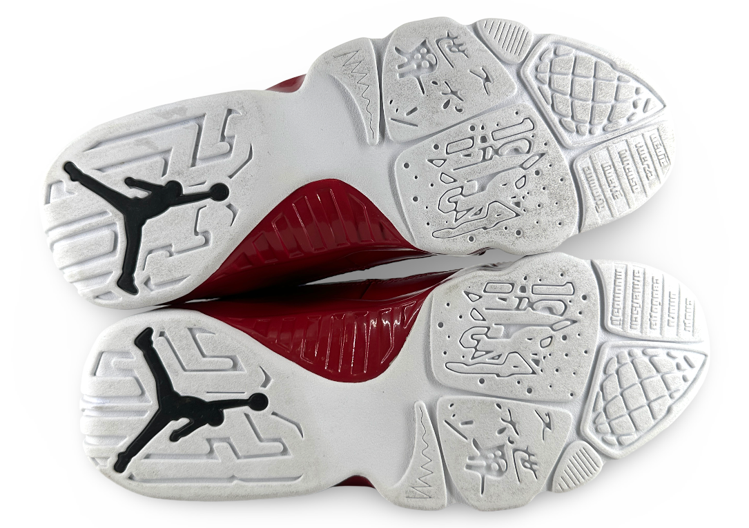 Jordan 9 Retro White Gym Red