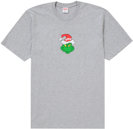 Supreme Grinch Tee Heather Grey
