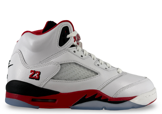 Jordan 5 Retro Fire Red Black Tongue (2025) (GS)