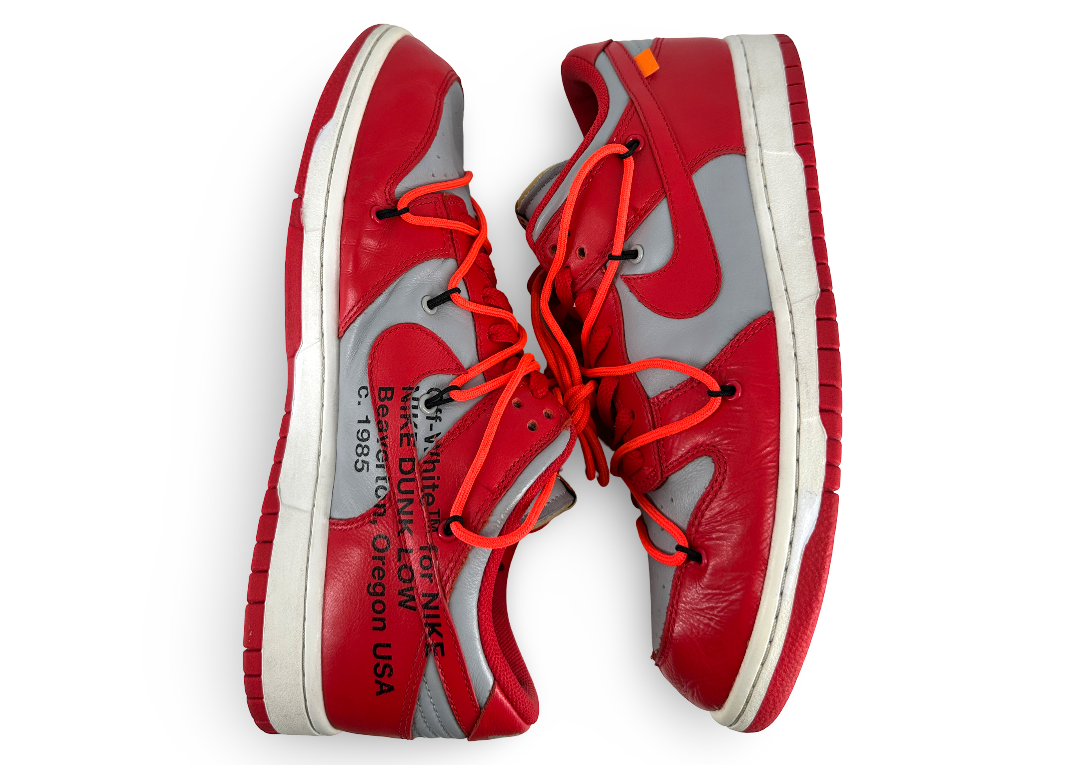 Nike Dunk Low Off-White University Red