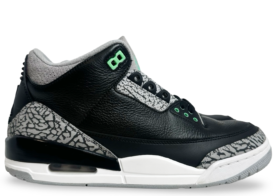 Jordan 3 Retro Green Glow