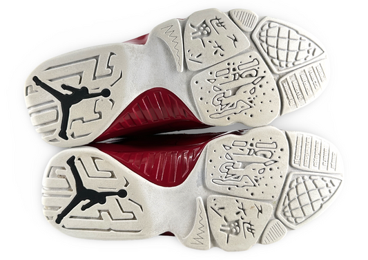 Jordan 9 Retro White Gym Red