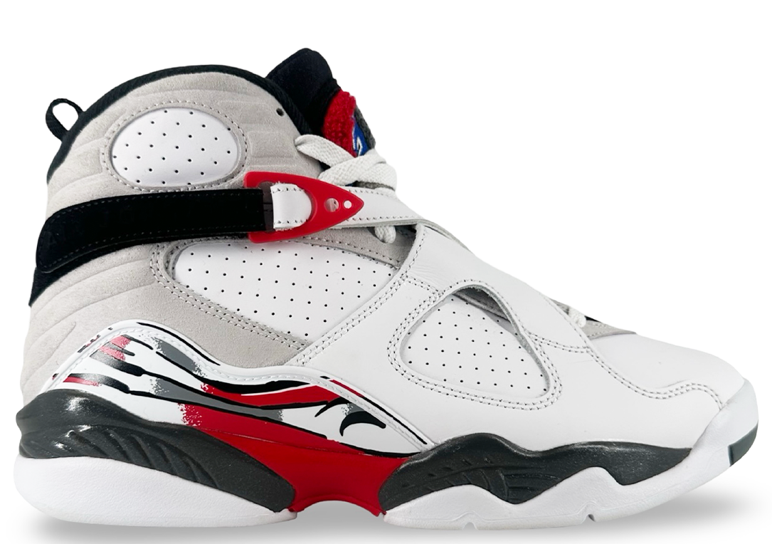Jordan 8 Retro White True Red (2025)
