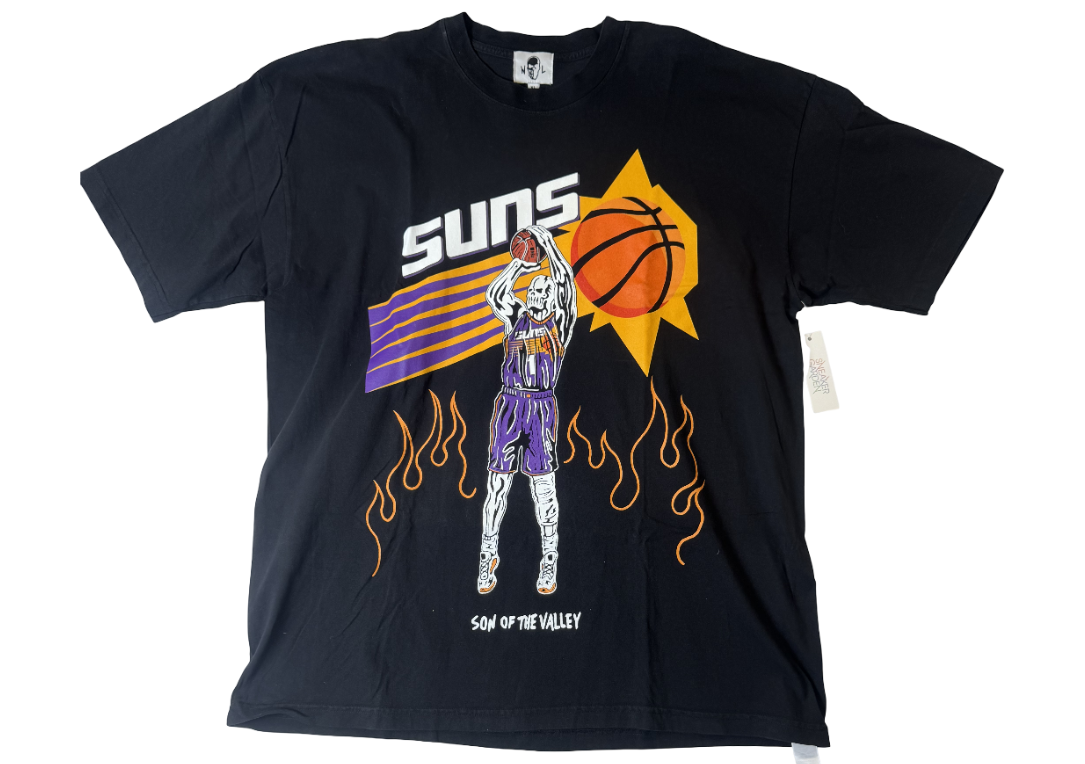 Warren Lotas x Pheonix Suns Son Of The Valley T-Shirt Black