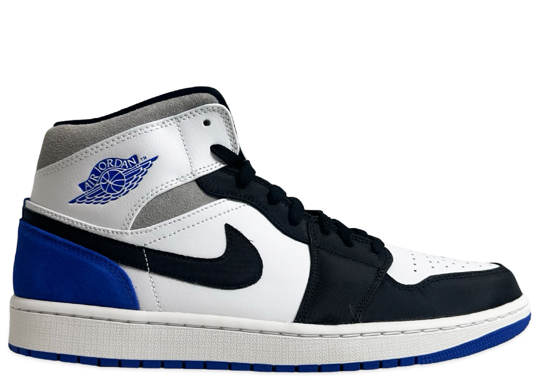 Jordan 1 Mid SE Royal Black Toe