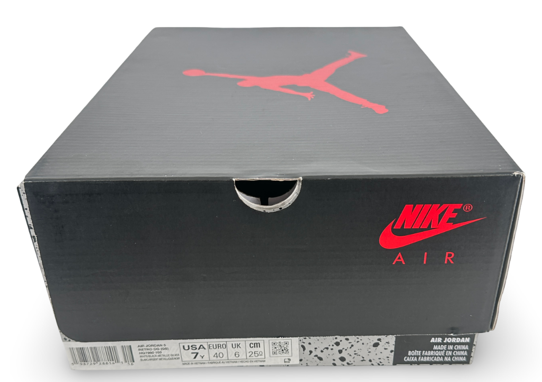 Jordan 5 Retro White Metallic (2026) (GS)