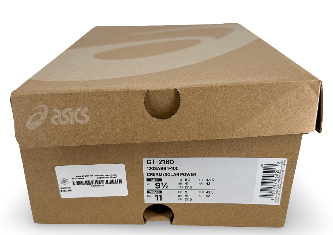 ASICS GT-2160 Kith Cream Solar Power (2025)