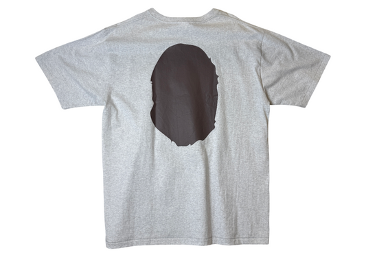 BAPE Big Head Tee Grey/Brown