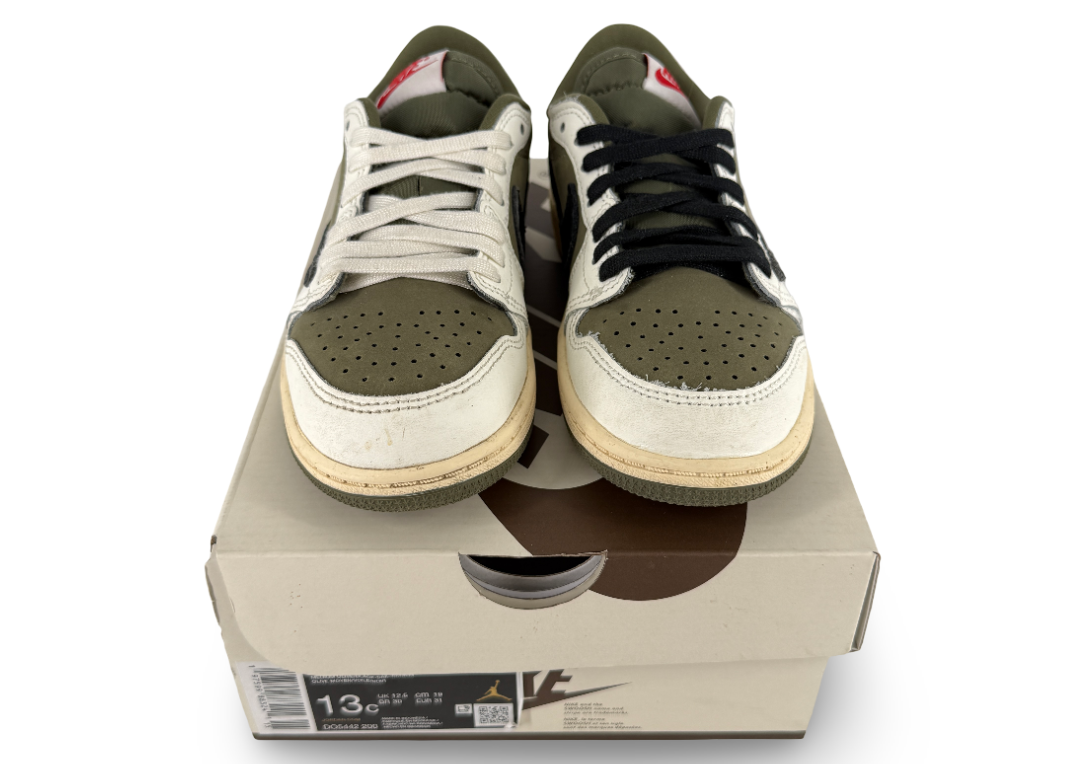 Jordan 1 Retro Low OG SP Travis Scott Medium Olive (PS)