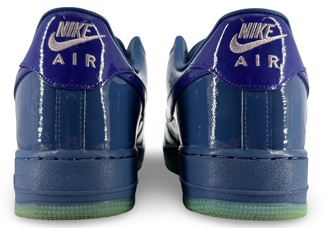 Nike Air Force 1 Low Patent Leather Mystic Navy Grape Ice