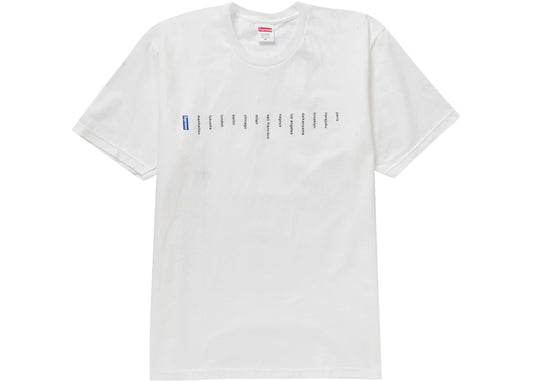 Supreme Location Tee White