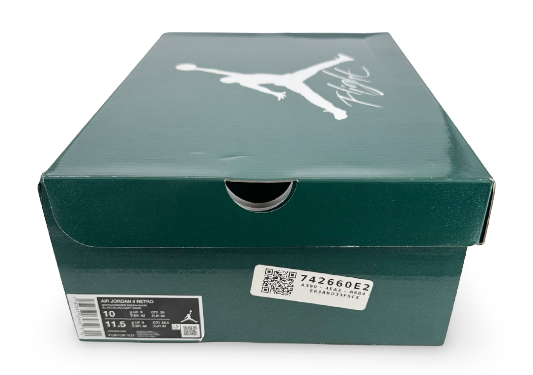 Jordan 4 Retro Oxidized Green