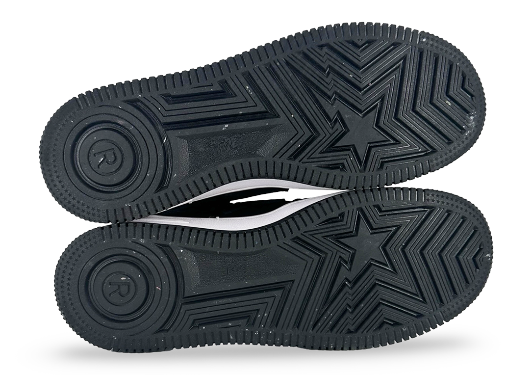 A Bathing Ape Bape Sta Black Suede