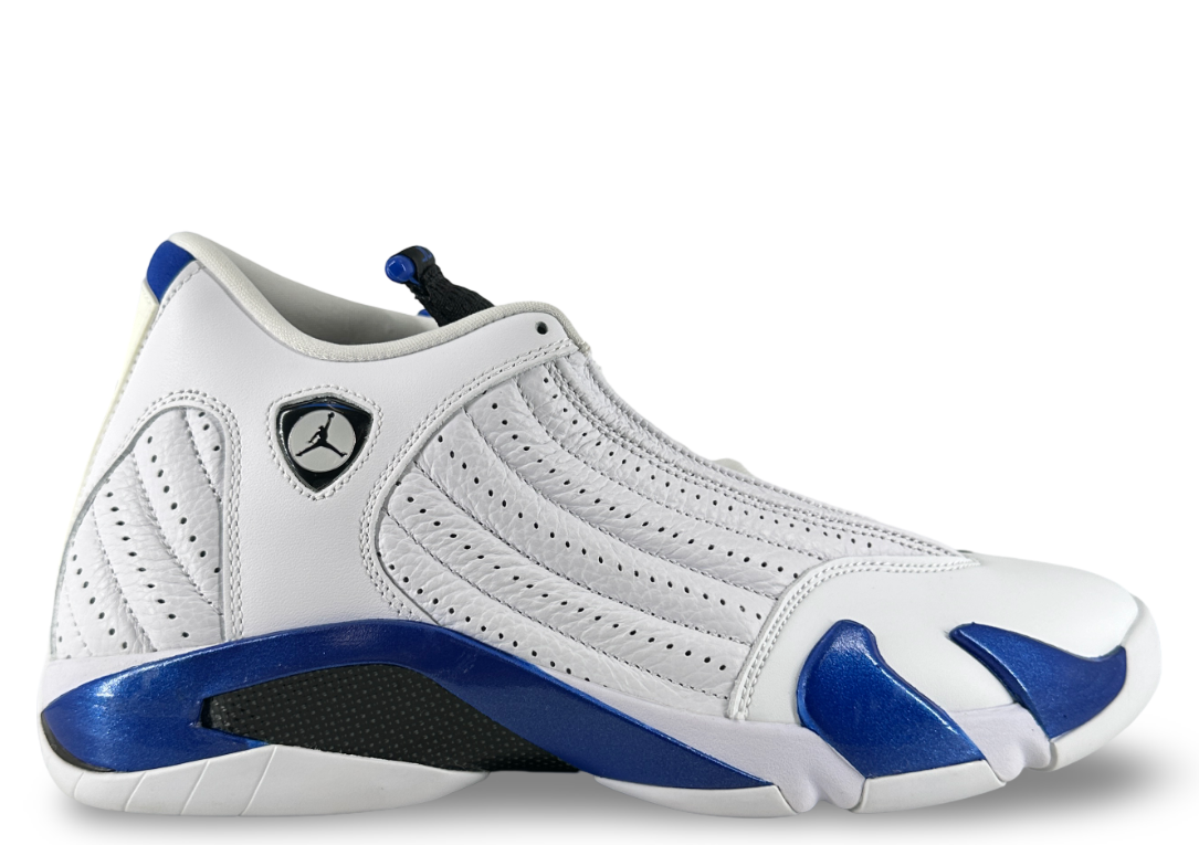 Jordan 14 Retro White Hyper Royal