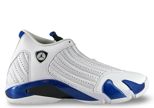 Jordan 14 Retro White Hyper Royal