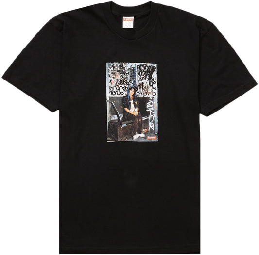 Supreme Lady Pink Tee Black