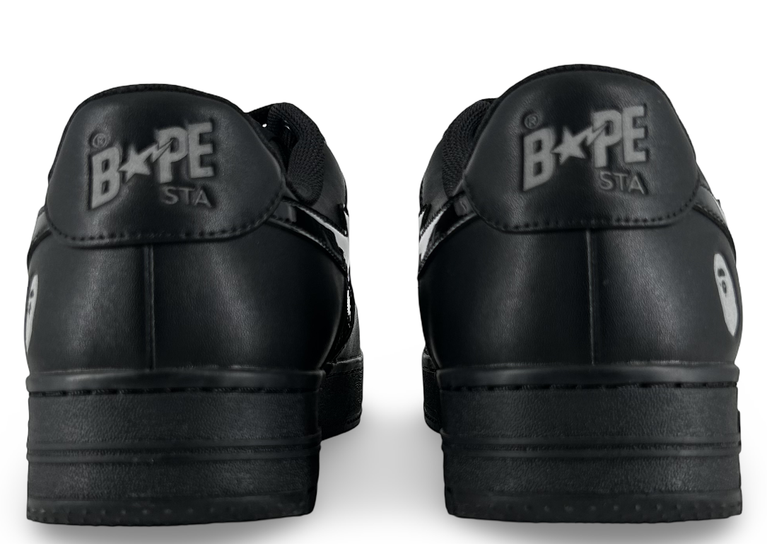 A Bathing Ape Bape Sta Black Mesh