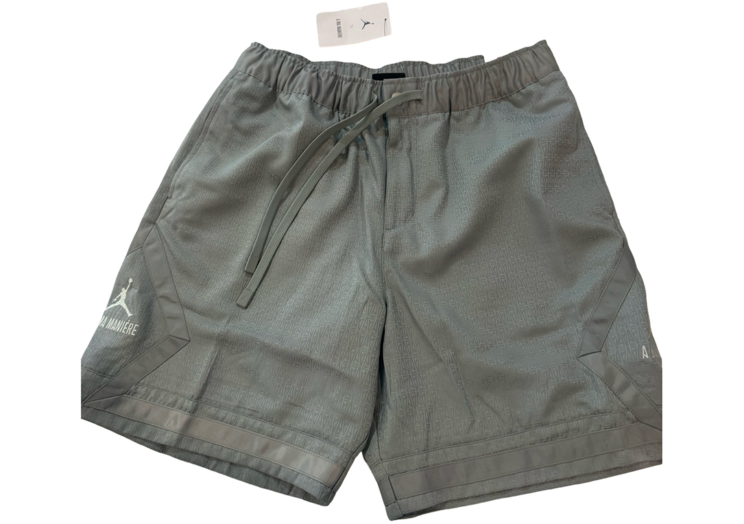 Jordan x A Ma Maniere Basketball Shorts Grey