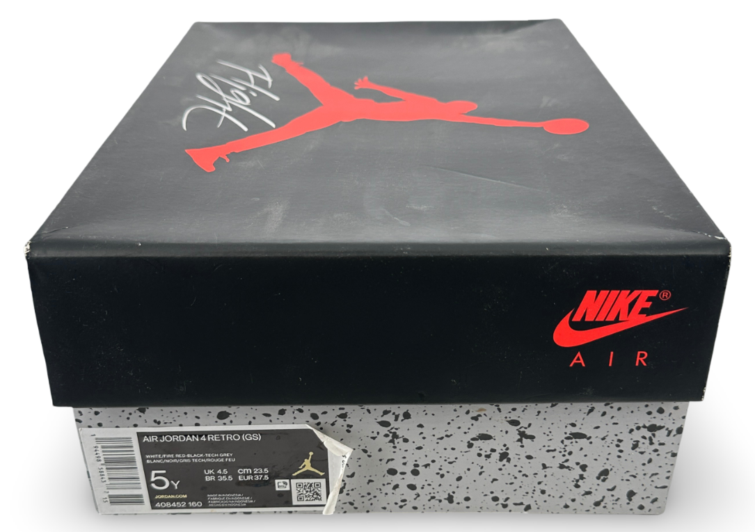 Jordan 4 Retro Fire Red (2020) (GS)