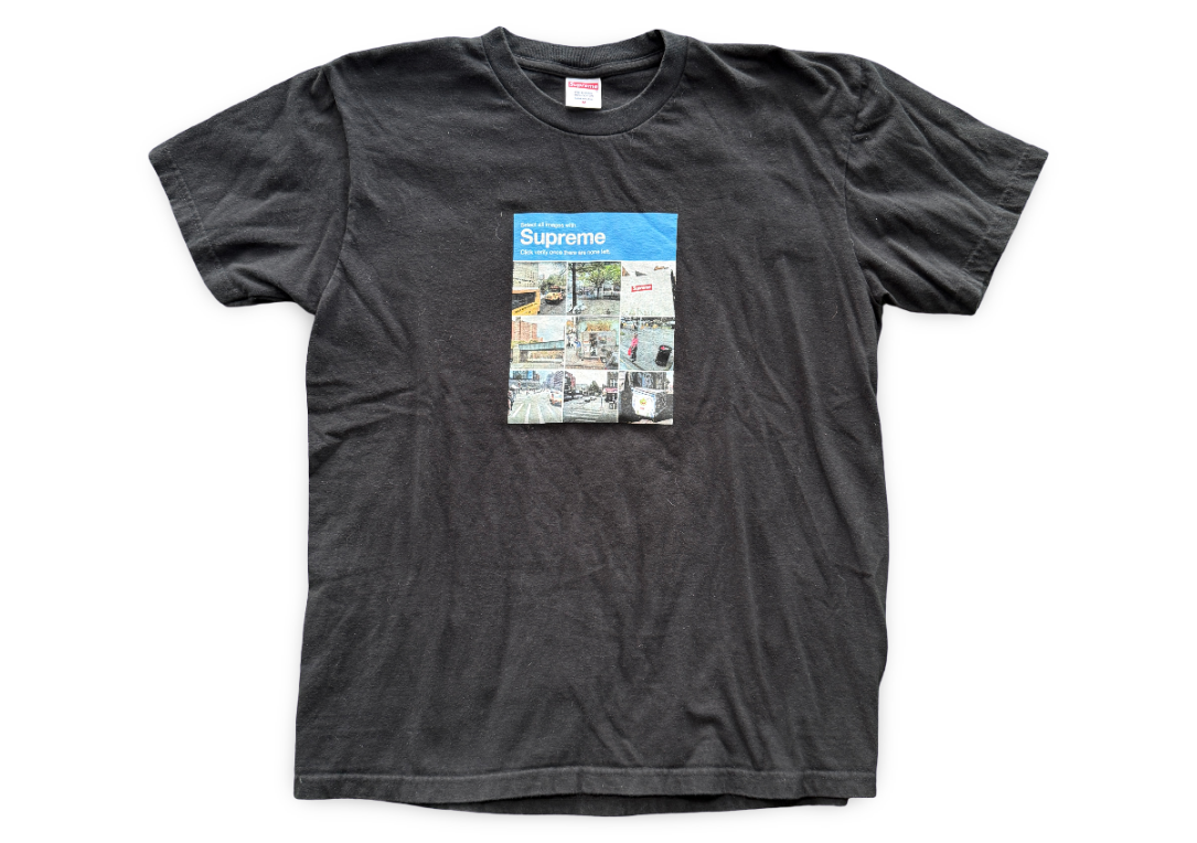 Supreme Verify Tee Black