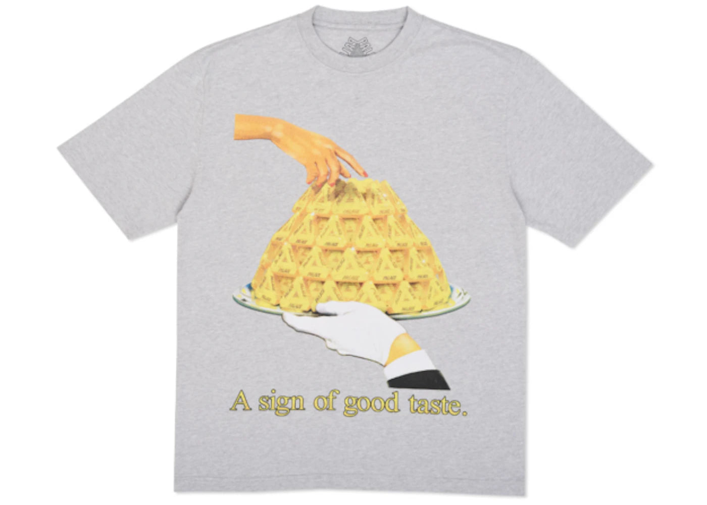 Palace Ambassador T-Shirt Grey Marl