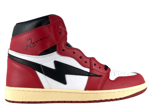 Reves Paris Air Kiy 85 Hi Black Varsity Red