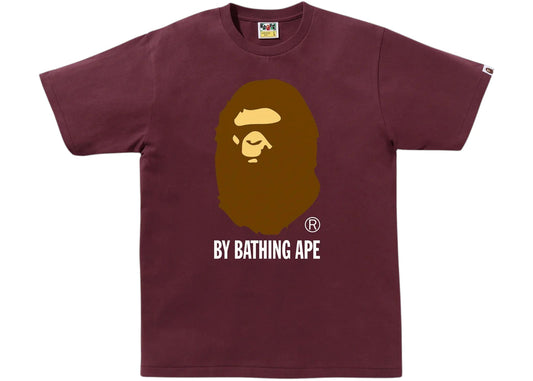 BAPE By Bathing Ape Tee Burgundy