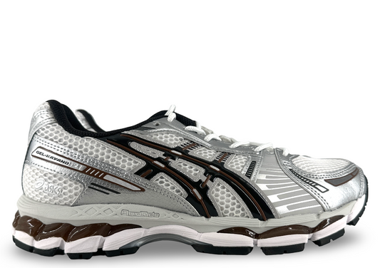ASICS Gel-Kayano 12.1 White Graphite Grey Brown