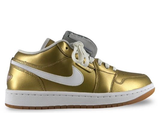 Jordan 1 Low Gold Tiempo (Women's)