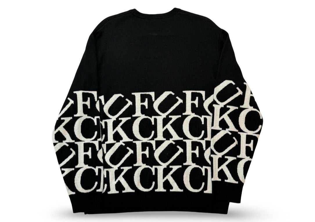 Supreme Fuck Sweater Black