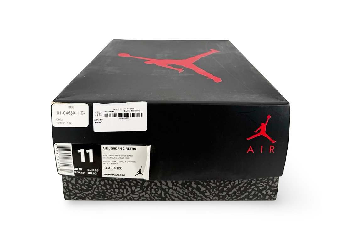 Jordan 3 Retro Fire Red (2013)