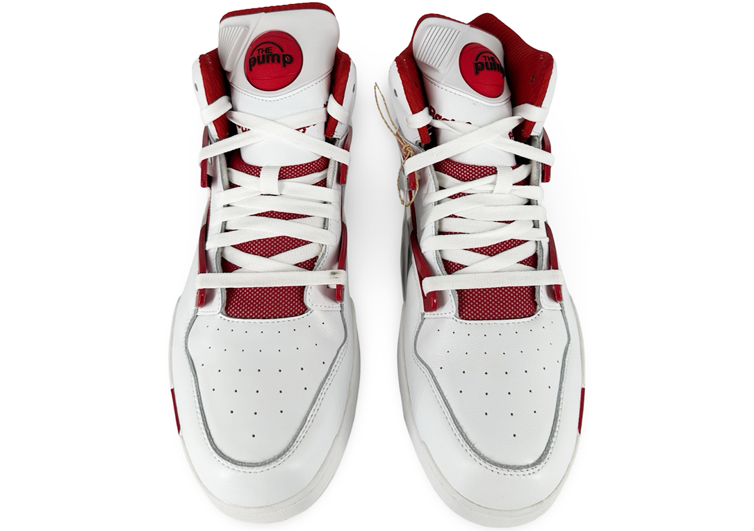 Reebok Pump Omni Zone II White Vector Red