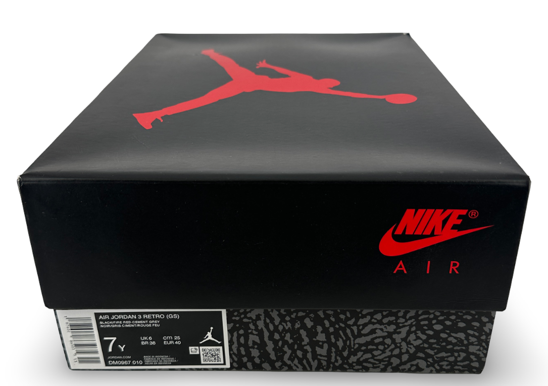Jordan 3 Retro Black Cement (2024) (GS)