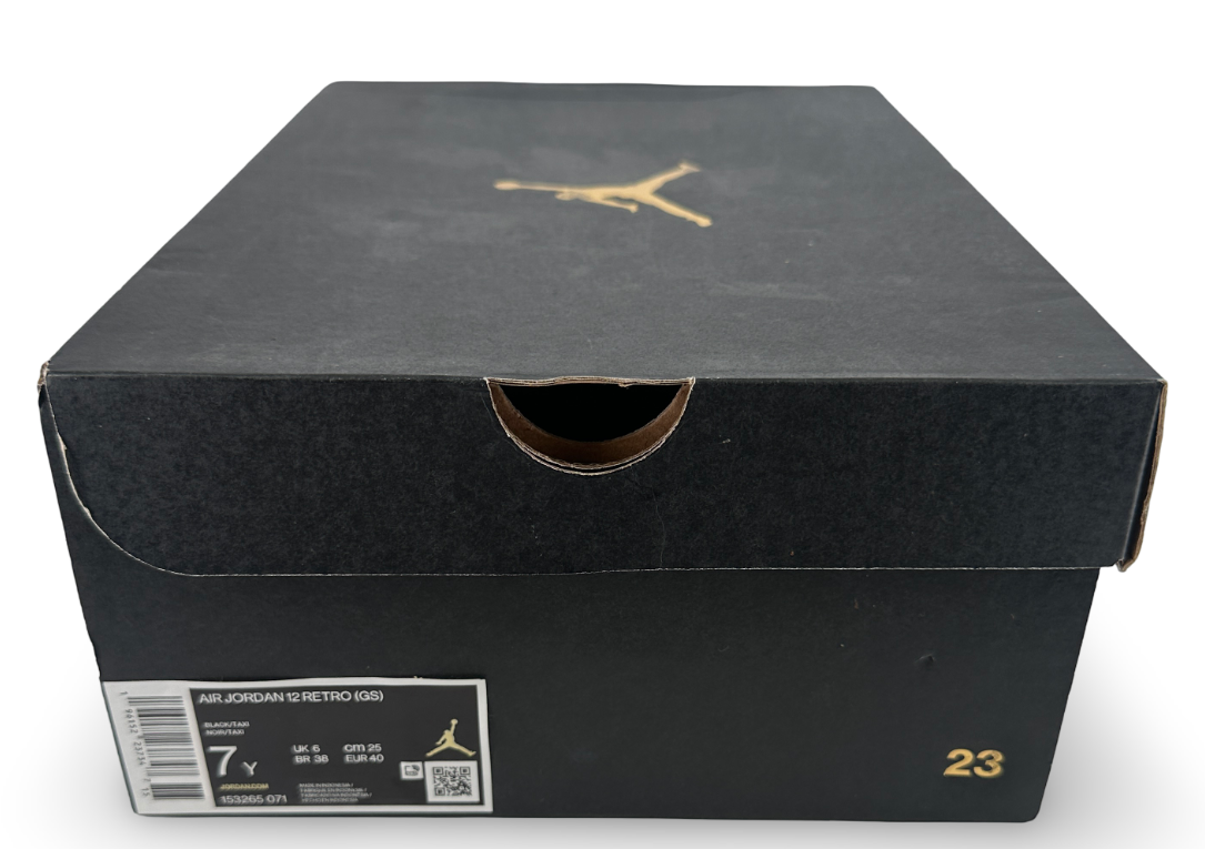 Jordan 12 Retro Black Taxi (GS)