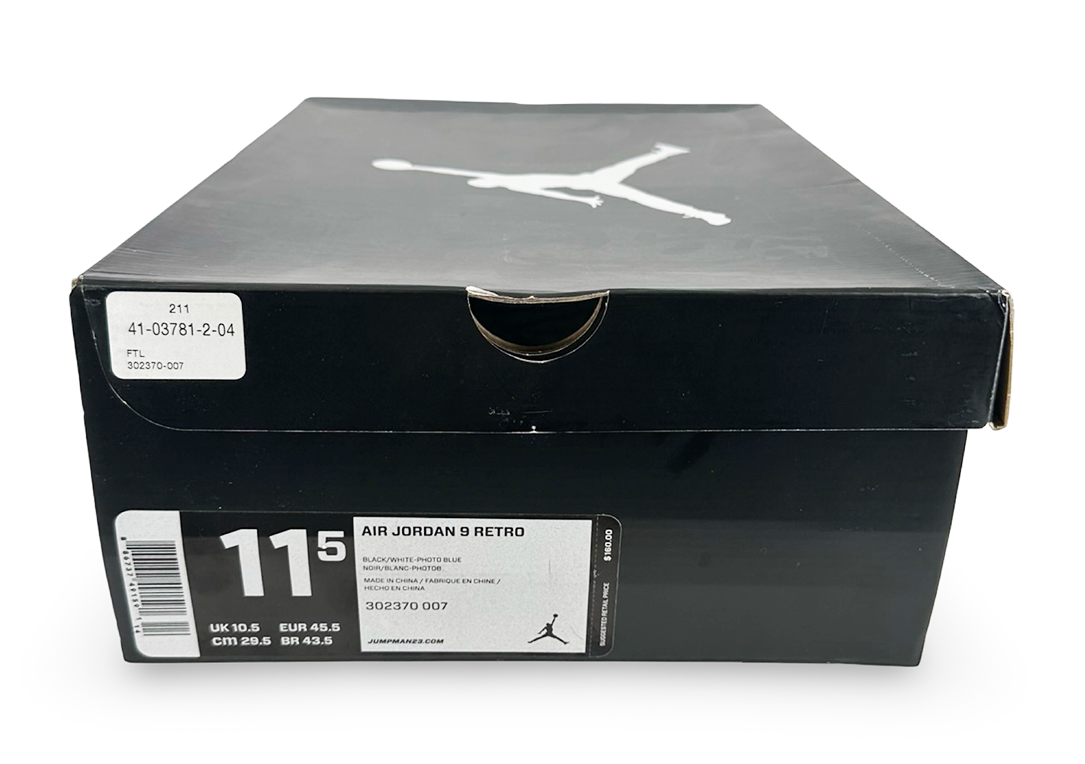 Jordan 9 Retro Photo Blue