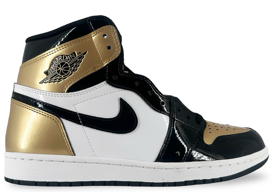 Jordan 1 Retro High NRG Patent Gold Toe