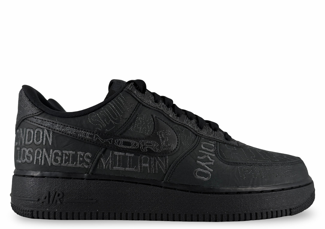 Nike Air Force 1 Low World Tour Black