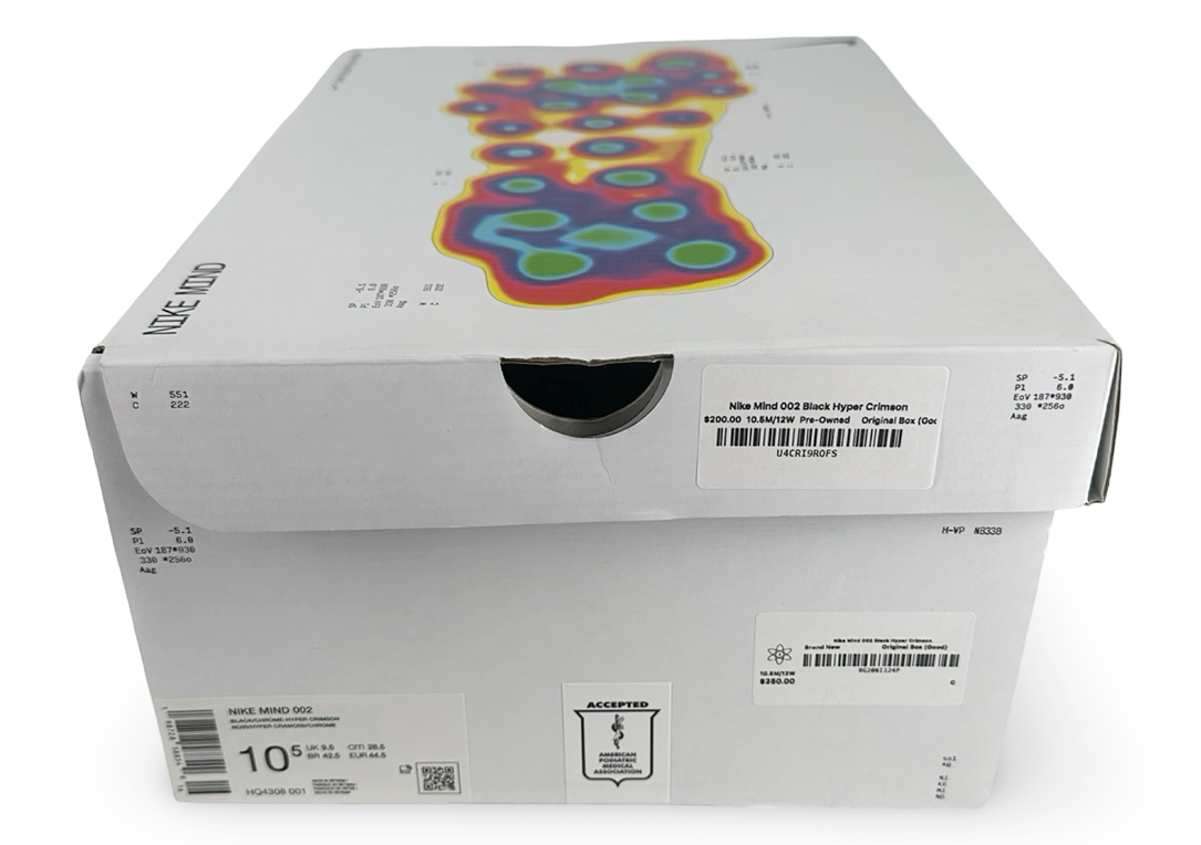 Nike Mind 002 Black Hyper Crimson