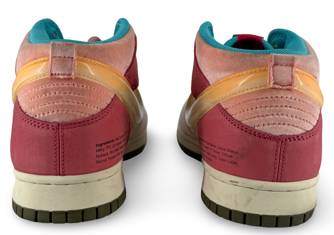 Nike Dunk Mid Social Status Free Lunch Strawberry Milk