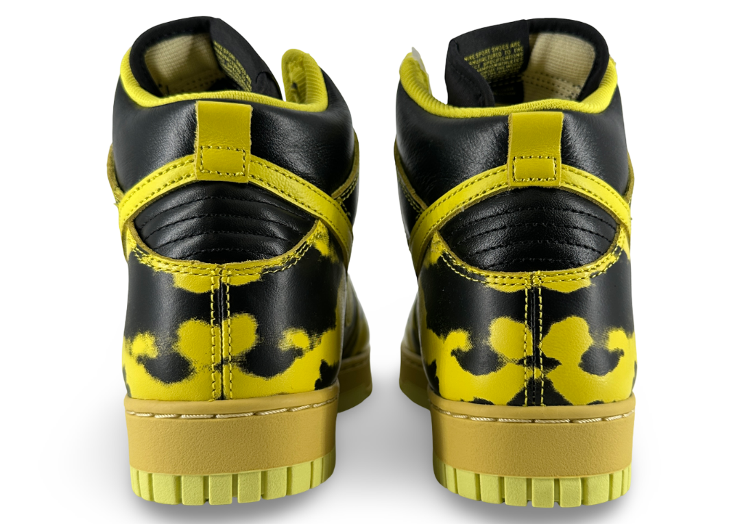 Nike Dunk High 1985 SP Yellow Acid Wash