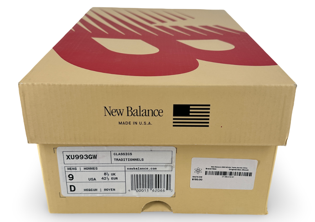 New Balance 993 MiUSA Teddy Santis Chive